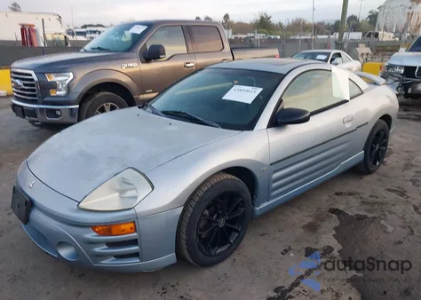 2003 Mitsubishi Eclipse Gts from USA, damaged, VIN 4A3AC74H73E164452